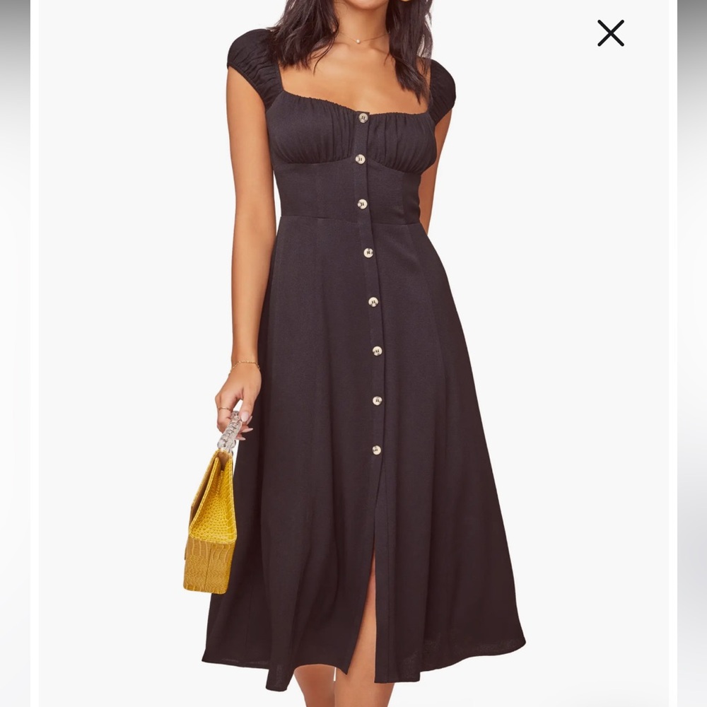 Astr the Label Bonjour Button Front Dress